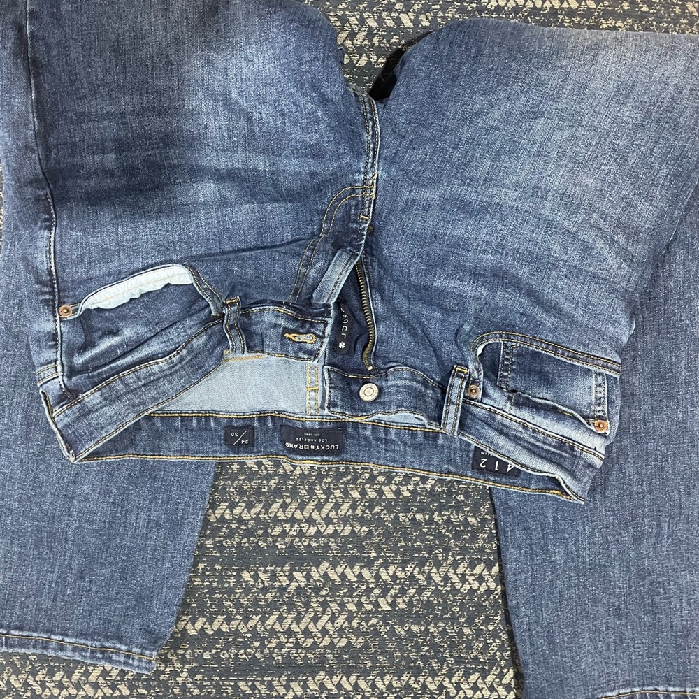 Lucky Brand Men's Athletic Slim Blue Jeans